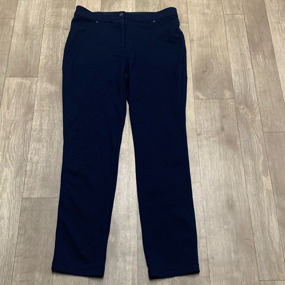 Chico's Navy Skinny Pants